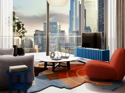 فخامة | إطلالة على برج خليفة | تصميمات داخلية مميز