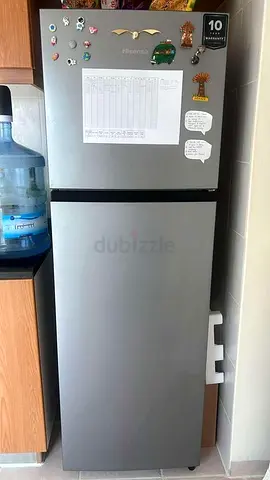 Hisense Top Freezer Refrigerator 250L Stainless Steel – RT3N328NAB