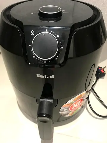 Tefal Easy Fry Classic EY201840 Health Air Fryer, Black, 4.2 Litre, 6 Portions, 1500W