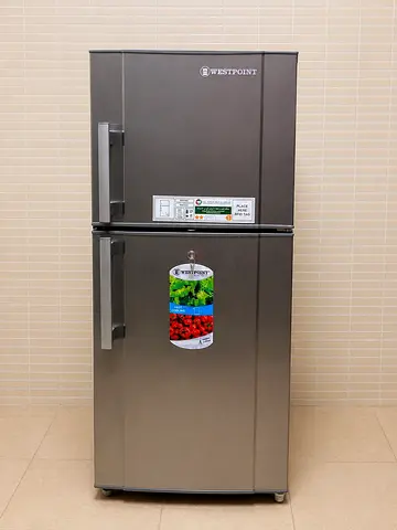 WESTPOINT Double Door Refrigerator 200L - Silver