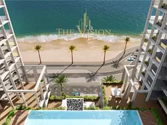 Own a 2-bedroom apartment with a direct sea view on Ajman Corniche | 5% down payment | Payment plan 