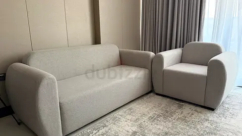 Sofa and armchair