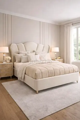 Stylish cozy 180*200 king size bed hydrulic storage
