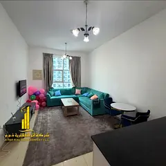 Furnished 1BHK apartment for monthly rent ✅ in Ajman - Khalifa Street, City Towers ✔️ Includes