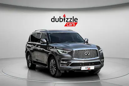 AED 1869/month | 2021 Infiniti QX80  | GCC Specs | Ref#513526