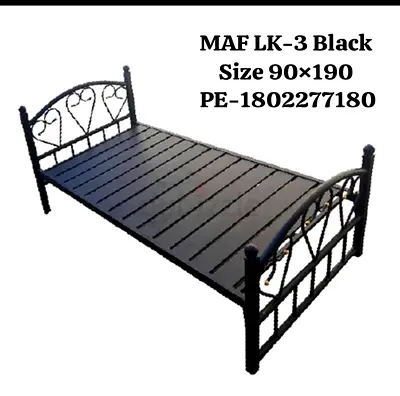 Brand new Single size Heavy duty steel bed Available