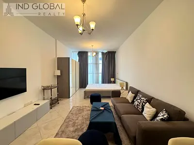 Furnished Studio | Balcony | Community & Skyline View