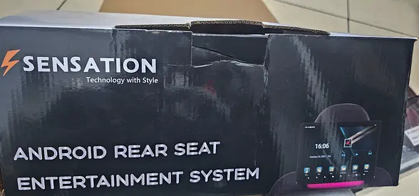 Rear seat screen
