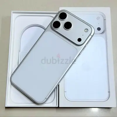 Iphone 17 pro max 256 physical dual Sim