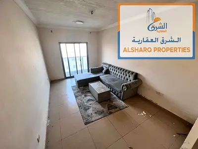 Near Al Shurooq Mall Separate living room with balcony Large area Excellent layout 1 bathroom Central air conditioning Easy access to Sharjah an
