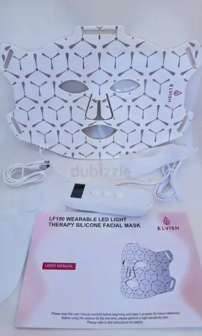 Elvish LF100 Wearable LED Light Therapy Silicone Facial Mask