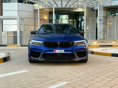 Individual Marina Bay Frozen BMW M5 Competition 2019 | GCC | Low Mileage | with Ceramic Brakes.