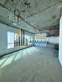 Spacious Office for Annual Rent in Al Majaz 2 with 2,754 Sq Ft Open View, 2 Bathrooms, Free AC, Free