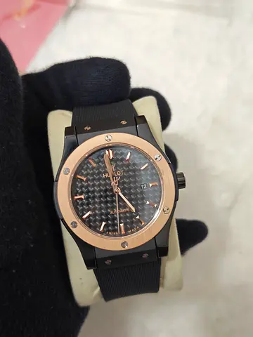 Men watch