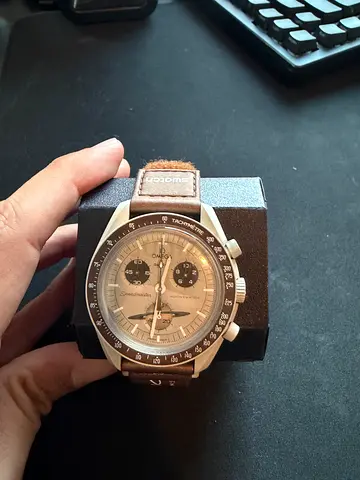 Swatch x Omega, mission to saturn 🪐 box and papers