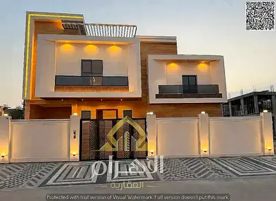 With less than 10% down payment | Own a luxury villa in Al Helio 2, Ajman | 4 master bedrooms G+1 |