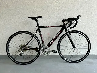 European Author Bike From Czech Republic made in Taiwan Carbon forks Aluminium Body 8*2 Shimano Clar