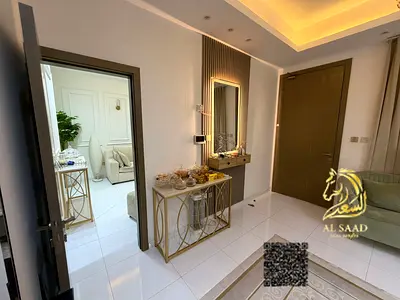 Fully furnished with brand new furniture 4 bedrooms with a living room and majlis Maid's room Laund