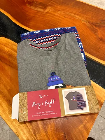 Blue patterned winter mens Pajama’s - Brand New