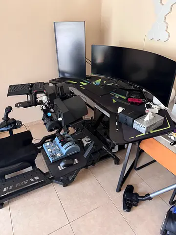ULTIMATE GAMING PC + COMPLETE FLIGHT SIMULATOR SETUP