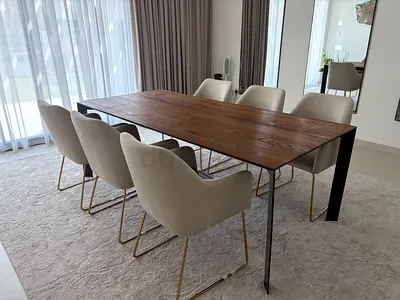 Solid Wood Dining Table from KARE DESIGN