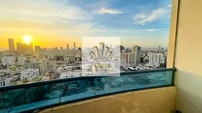 Huge 3BR Flat + Maid's Room in Falcon Towers Rashidiya Ajman - Central A/C - Prime Location - 48K (4