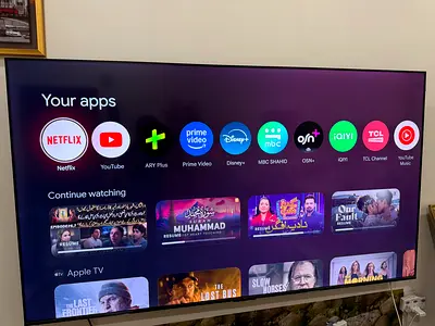 85” TCL QLED GOOGLE SMART TV !!