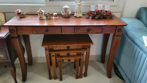 Antique table set
