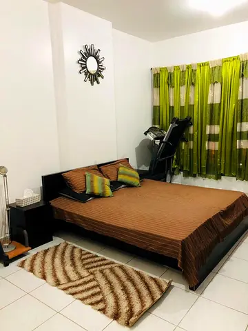 Executive bedroom with bath for working woman in Electra beside LLH hospital