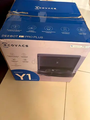 ECOVACS DEEBOT Y1 Pro Plus Robot Vacuum & Mop – Auto Empty Station