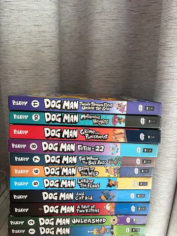 Dog man books (1-11)