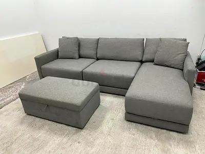 Selling crate&barrel lshape sofa