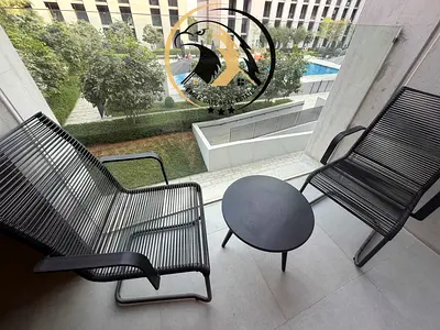 Fully Furnished Studio with Balcony for Rent in Tiraz, Aljada