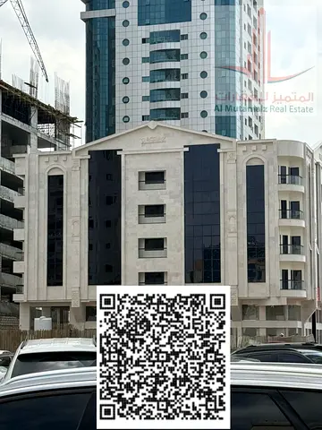 One bedroom and living room, first occupancy, for annual rent in Al Nuaimiya 2, new building, high-