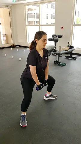 Personal trainer home, gym