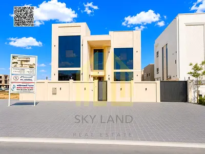 فيلا للبيع في الزاهية على شارع الشيخ محمد بن زايد مباشرة | أرض كبيرة جداً | تملك حر لجميع الجنسيات | بدون رسوم خدمات سنوية