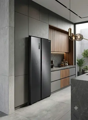 Samsung Side-by-Side Refrigerator – Digital Inverter | Black | Premium Design