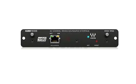 Klark Teknik DN32WSG Expansion Card for 32-Channel Low-Latency AoIP in WAVES