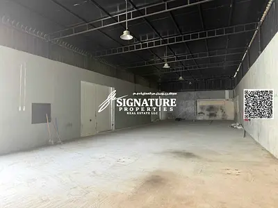 Ground Floor Warehouse 3,500 Sqft 30 Kva Electricity 3 Phase Available For Rent =in Ajman Industria