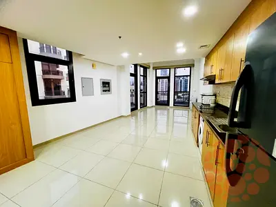 Two Balconies on a Studio? Yes. | Corner Unit | Semi Furnished | Gym+Jacuzzi+Sauna | Arjan | AED 47