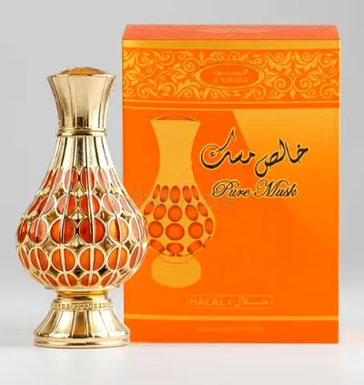 Pure Musk Arabic Attar Oil in Decorative Bottle (New)