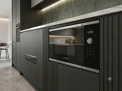 Bosch Series 6 Built-In Microwave – Excellent Condition