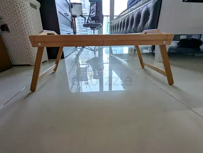 Wooden Bed Breakfast Tray with Legs