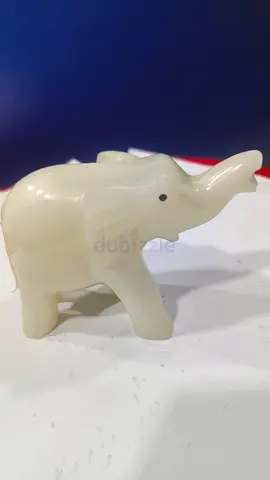 Onyx marble elephant design 8cm height,12cm length