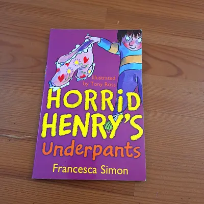 Horrid Henry's underpants book