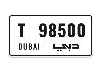 T - 98500 - Double Zero ( 0 0 ) VIP Number