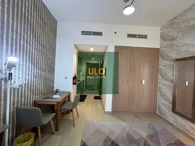 Pool View Studio | Furnished | Azizi Riviera 20