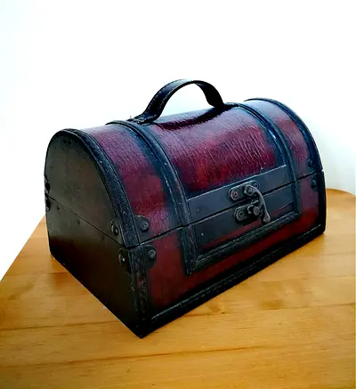 Wooden treasure chest for sell