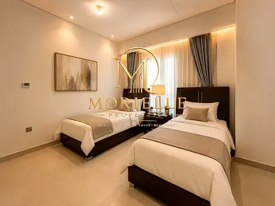 Furnished 3BR | High-Floor | Balcony & City View