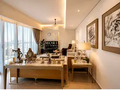 Furnished 3BR | High-Floor | Balcony & City View